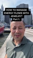 How to manage energy flow with jewelry. Part 1 of 2