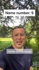 Name numerology. Number 5